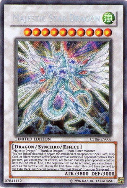 Majestic Star Dragon [CT06-EN003] Secret Rare | Arkham Games and Comics