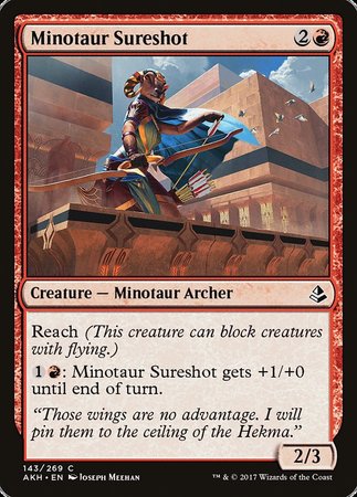 Minotaur Sureshot [Amonkhet] | Arkham Games and Comics