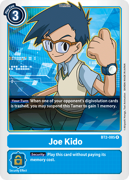 Joe Kido [BT2-085] [Release Special Booster Ver.1.0] | Arkham Games and Comics