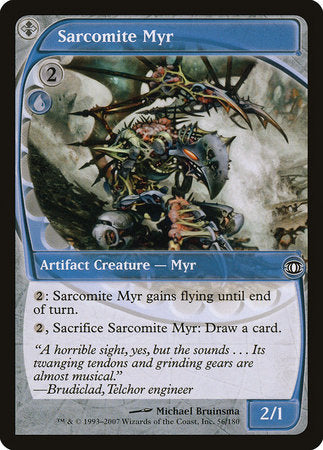 Sarcomite Myr [Future Sight] | Arkham Games and Comics