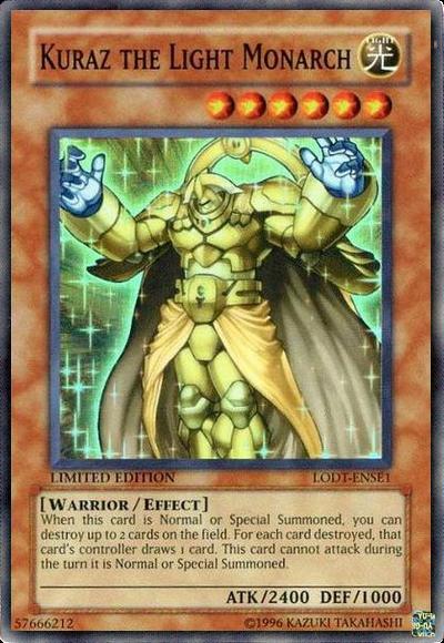 Kuraz the Light Monarch [LODT-ENSE1] Super Rare | Arkham Games and Comics