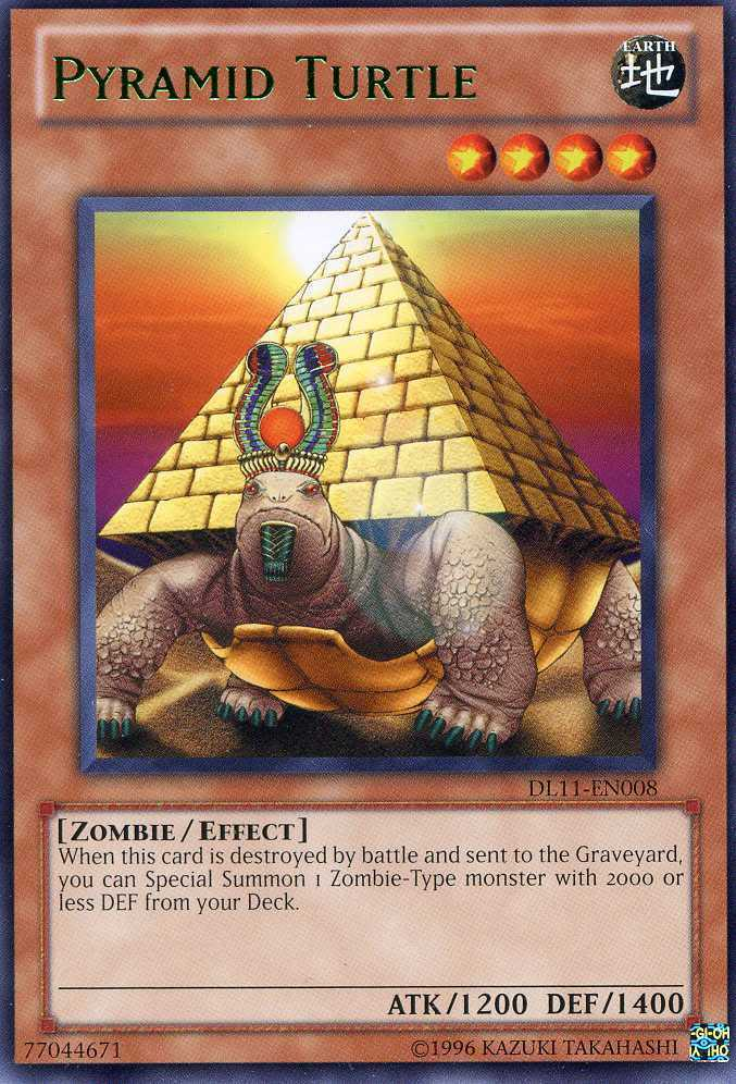 Pyramid Turtle (Green) [DL11-EN008] Rare | Arkham Games and Comics