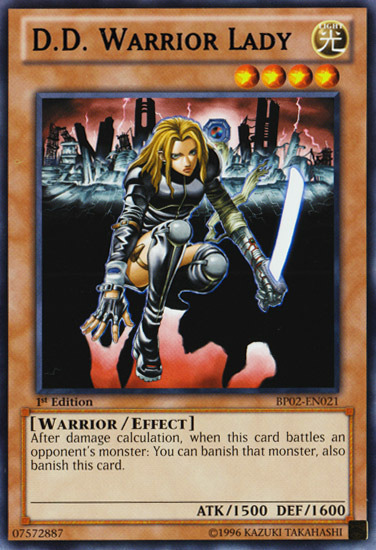 D.D. Warrior Lady [BP02-EN021] Rare | Arkham Games and Comics