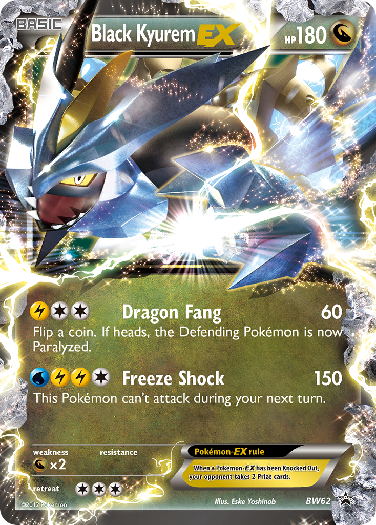 Black Kyurem EX (BW62) [Black & White: Black Star Promos] | Arkham Games and Comics