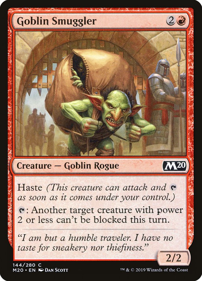 Goblin Smuggler [Core Set 2020] | Arkham Games and Comics