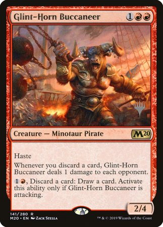 Glint-Horn Buccaneer [Core Set 2020 Promos] | Arkham Games and Comics