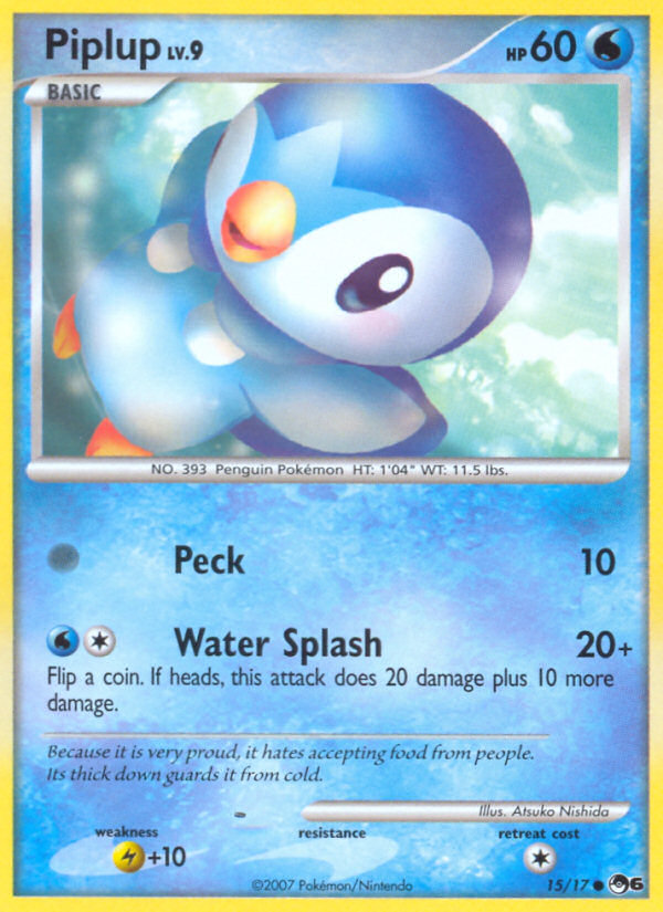 Piplup (15/17) [POP Series 6] | Arkham Games and Comics