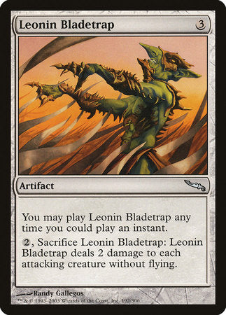Leonin Bladetrap [Mirrodin] | Arkham Games and Comics