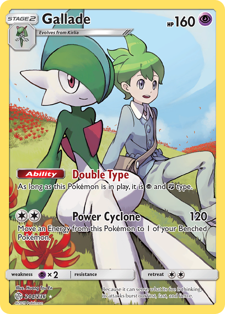 Gallade (244/236) [Sun & Moon: Cosmic Eclipse] | Arkham Games and Comics