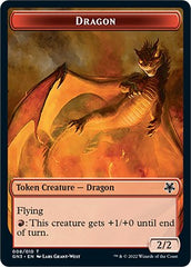 Dragon // Elf Warrior Double-Sided Token [Game Night: Free-for-All Tokens] | Arkham Games and Comics