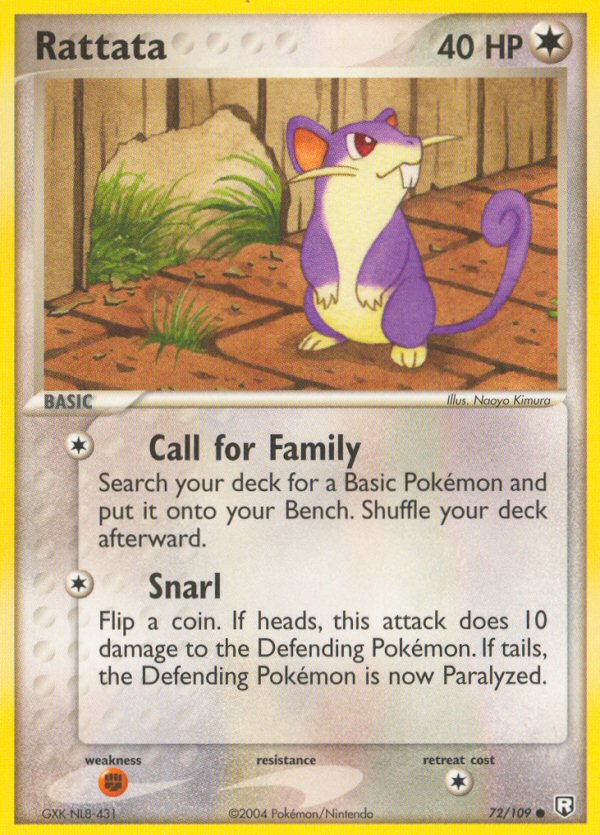 Rattata (72/109) [EX: Team Rocket Returns] | Arkham Games and Comics