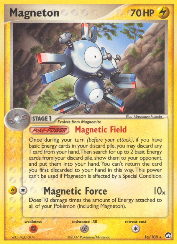 Magneton (16/108) [EX: Power Keepers] | Arkham Games and Comics