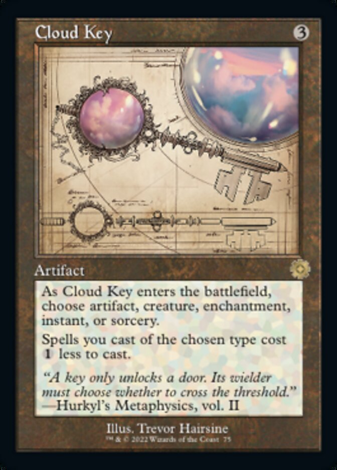 Cloud Key (Retro Schematic) [The Brothers' War Retro Artifacts] | Arkham Games and Comics