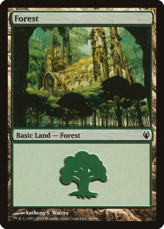 Forest (89) [Duel Decks: Izzet vs. Golgari] | Arkham Games and Comics