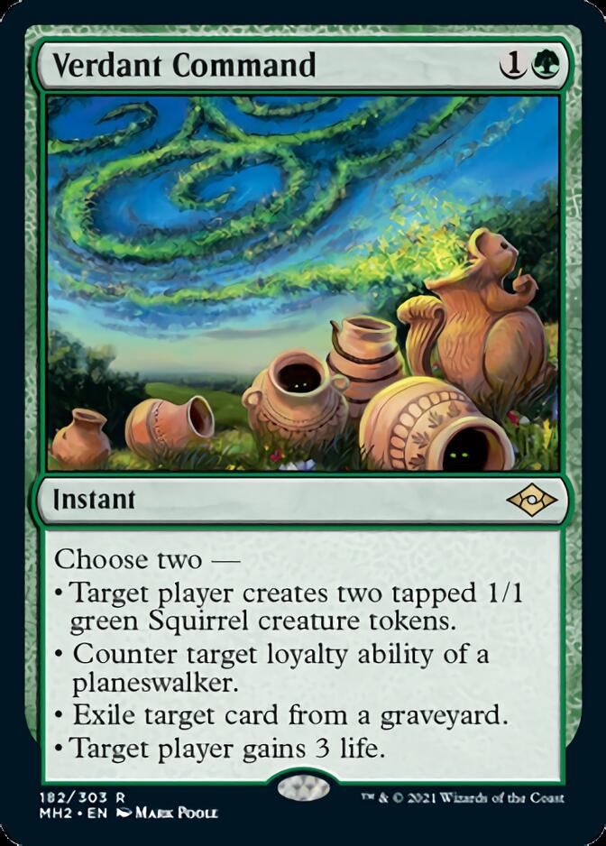 Verdant Command [Modern Horizons 2] | Arkham Games and Comics