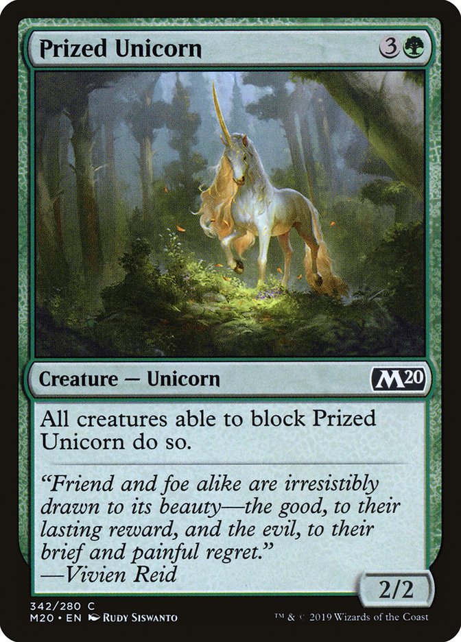 Prized Unicorn [Core Set 2020] | Arkham Games and Comics