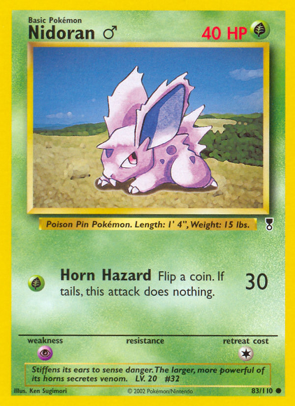 Nidoran (83/110) (Male) [Legendary Collection] | Arkham Games and Comics