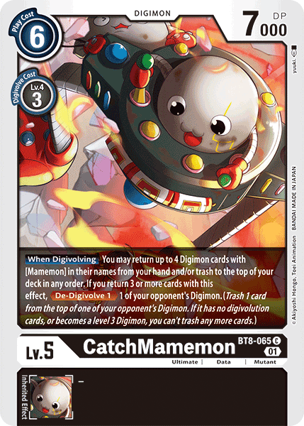 CatchMamemon [BT8-065] [New Awakening] | Arkham Games and Comics