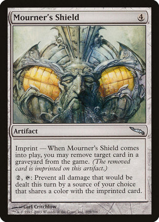 Mourner's Shield [Mirrodin] | Arkham Games and Comics