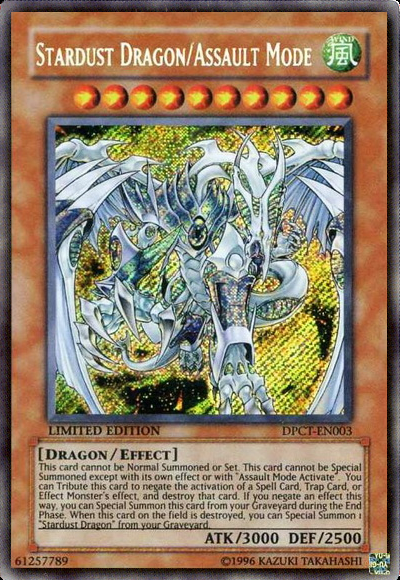 Stardust Dragon/Assault Mode (Secret) [DPCT-EN003] Secret Rare | Arkham Games and Comics