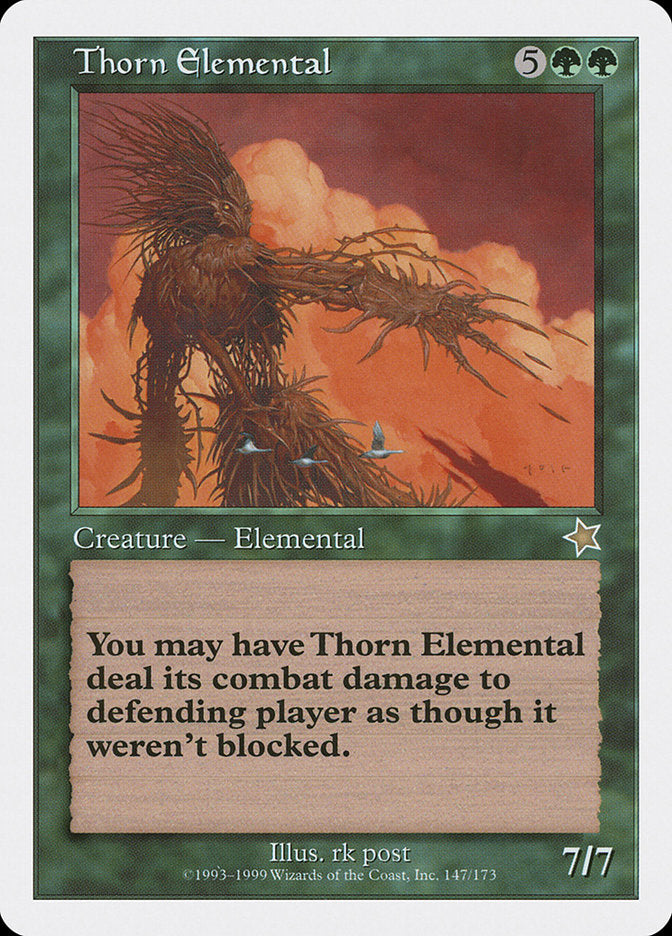 Thorn Elemental [Starter 1999] | Arkham Games and Comics