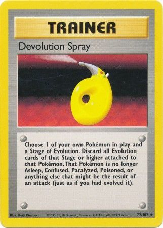 Devolution Spray (72/102) [Base Set Unlimited] | Arkham Games and Comics