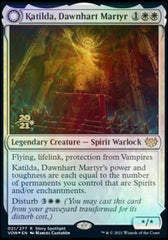 Katilda, Dawnhart Martyr // Katilda's Rising Dawn [Innistrad: Crimson Vow Prerelease Promos] | Arkham Games and Comics