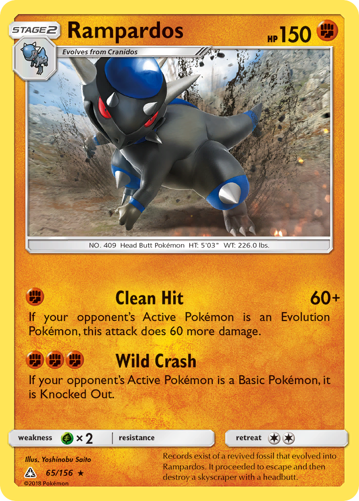 Rampardos (65/156) [Sun & Moon: Ultra Prism] | Arkham Games and Comics