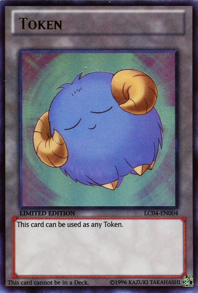 Blue Sheep Token [LC04-EN004] Ultra Rare | Arkham Games and Comics