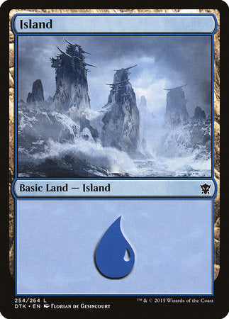 Island (254) [Dragons of Tarkir] | Arkham Games and Comics