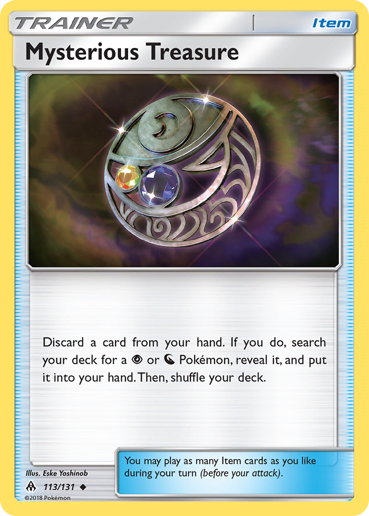 Mysterious Treasure (113/131) [Sun & Moon: Forbidden Light] | Arkham Games and Comics