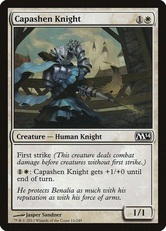 Capashen Knight [Magic 2014] | Arkham Games and Comics