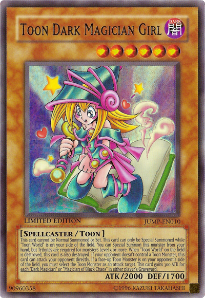 Toon Dark Magician Girl [JUMP-EN010] Ultra Rare | Arkham Games and Comics