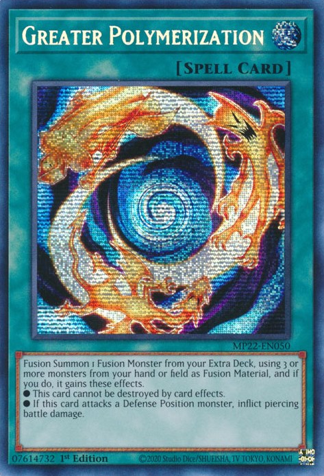 Greater Polymerization [MP22-EN050] Prismatic Secret Rare | Arkham Games and Comics