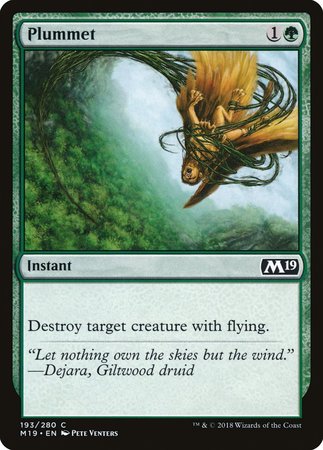 Plummet [Core Set 2019] | Arkham Games and Comics