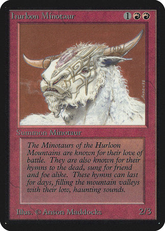 Hurloon Minotaur [Limited Edition Alpha] | Arkham Games and Comics