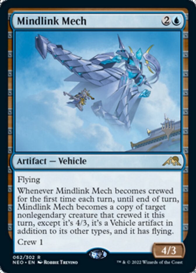 Mindlink Mech (Promo Pack) [Kamigawa: Neon Dynasty Promos] | Arkham Games and Comics