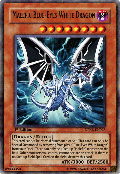 Malefic Blue-Eyes White Dragon [DPKB-EN023] Ultra Rare | Arkham Games and Comics