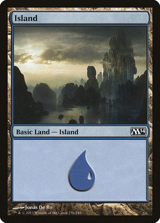 Island (236) [Magic 2014] | Arkham Games and Comics
