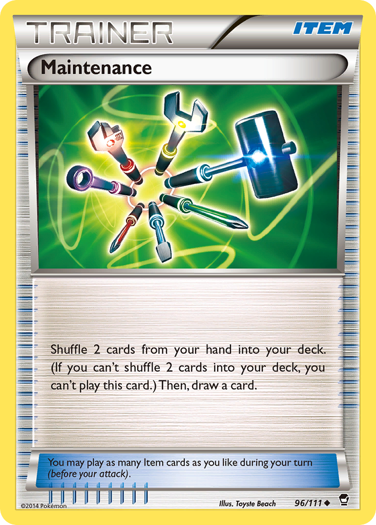 Maintenance (96/111) [XY: Furious Fists] | Arkham Games and Comics