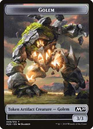 Golem Token [Core Set 2020 Tokens] | Arkham Games and Comics