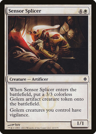 Sensor Splicer [New Phyrexia] | Arkham Games and Comics