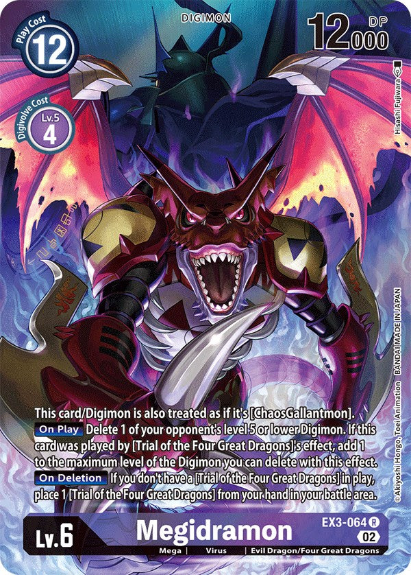 Megidramon [EX3-064] (Alternate Art) [Draconic Roar] | Arkham Games and Comics