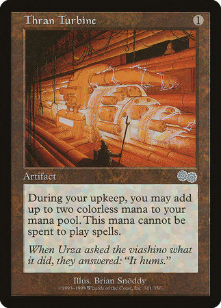 Thran Turbine [Urza's Saga] | Arkham Games and Comics