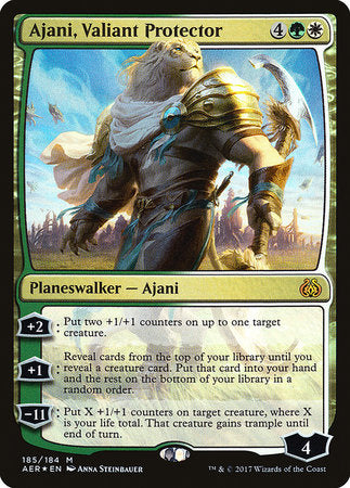 Ajani, Valiant Protector [Aether Revolt] | Arkham Games and Comics