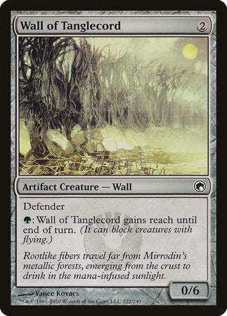 Wall of Tanglecord [Scars of Mirrodin] | Arkham Games and Comics