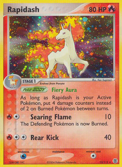 Rapidash (13/112) [EX: FireRed & LeafGreen] | Arkham Games and Comics