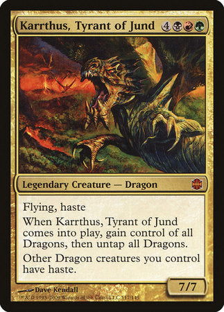 Karrthus, Tyrant of Jund [Alara Reborn] | Arkham Games and Comics