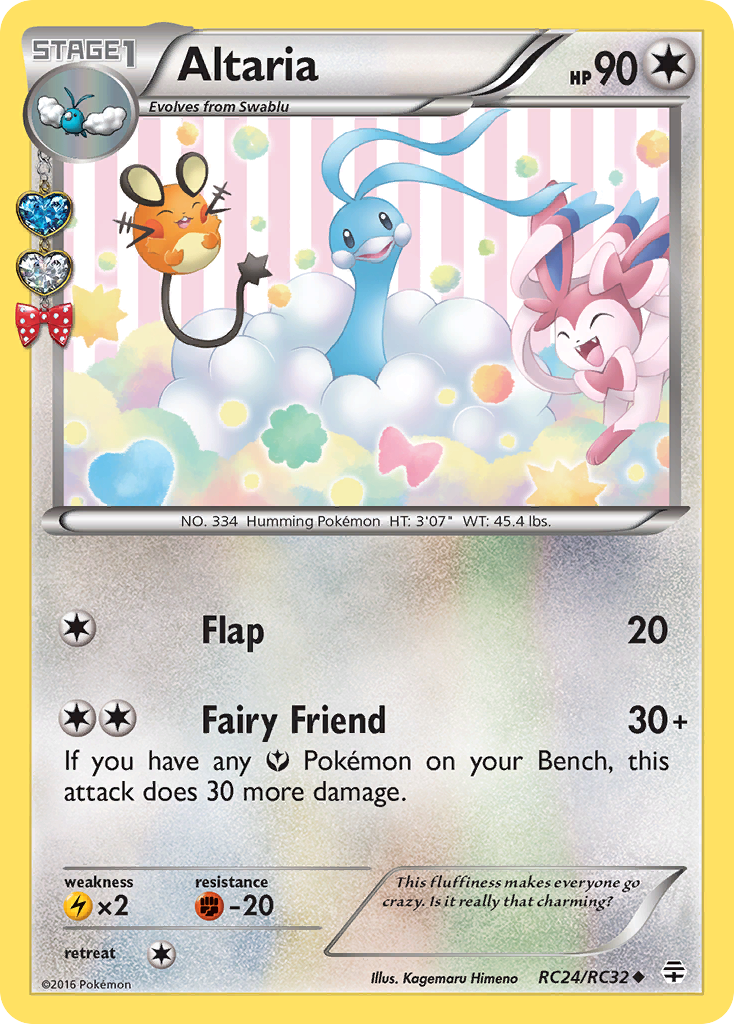 Altaria (RC24/RC32) [XY: Generations] | Arkham Games and Comics