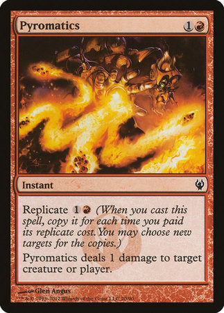 Pyromatics [Duel Decks: Izzet vs. Golgari] | Arkham Games and Comics